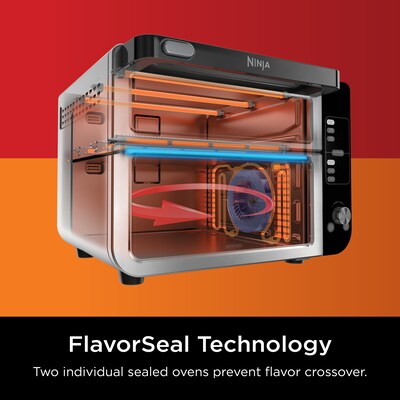 Ninja Double Oven Toaster Oven, Silver (DCT451)