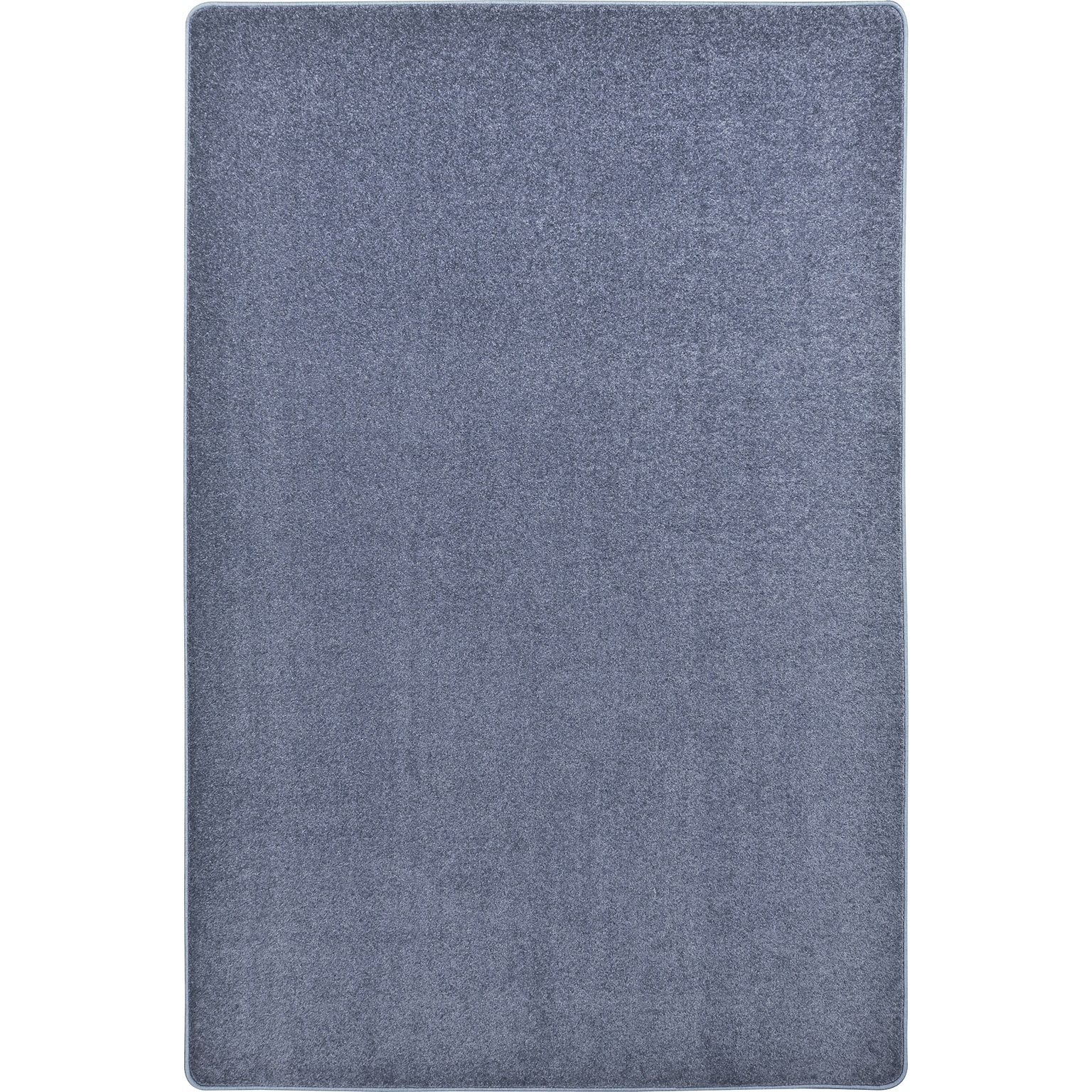Joy Carpets Endurance Polyester 4 x 6 Machine Tufted Rug, Blue (80N-04)