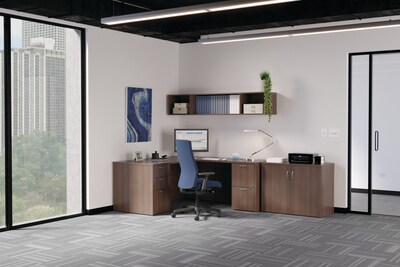 HON Ignition 2.0 Fabric Task Chair, Navy Pattern (HONI2U2AHAX13TK)