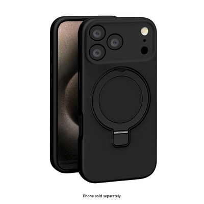 SaharaCase Venture Series MagSafe Compatible Phone Case for iPhone 17 Pro Max, Shock Absorbing, Scorpion Black (CP00988)