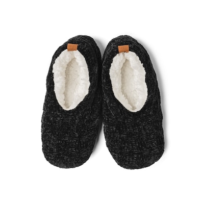 GIFT OF THE DAY:  Britt’s Knits® Beyond Soft Slippers - Black