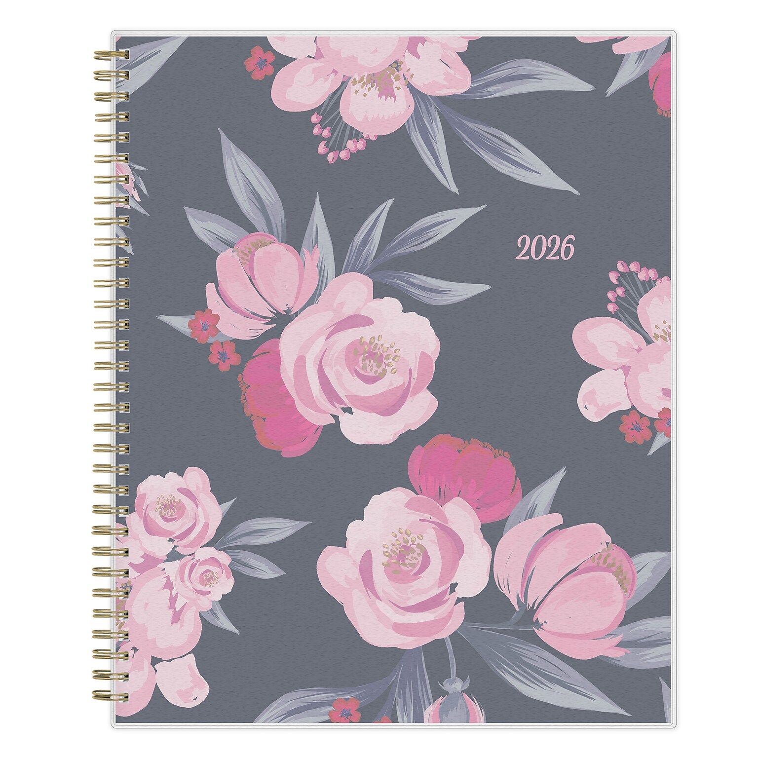 2026 Blue Sky Mimi Pink Frosted 8.5 x 11 Weekly & Monthly Personal Planner (137264-26)