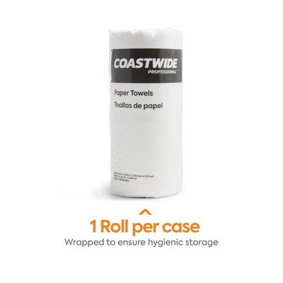 Coastwide Professional™ Kitchen Rolls Paper Towels, 2-Ply, 85 Sheets/Roll (CW21810)