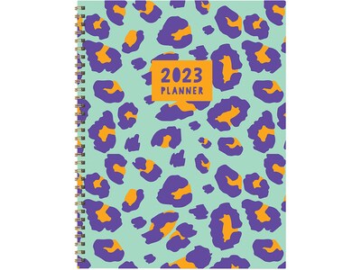 2023 TF Publishing La Vida Leopard 9 x 11 Weekly & Monthly Planner, Multicolor (LWM-23-9736)