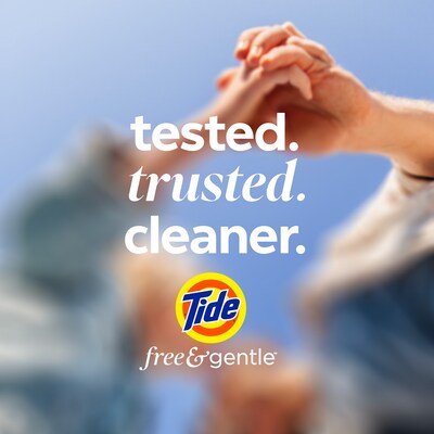 Tide Free & Gentle HE Laundry Detergent, 64 Loads, 84 oz., 4/Carton (12144CT)