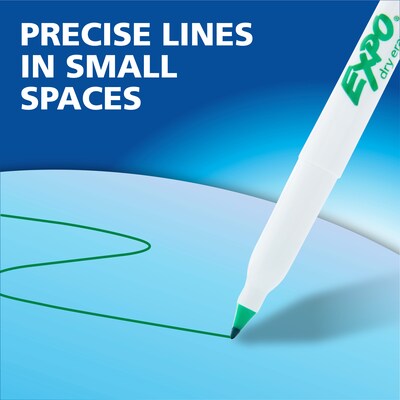 Expo Dry Erase Markers, Ultra Fine Tip, Assorted Colors, 36/Pack (2003895)