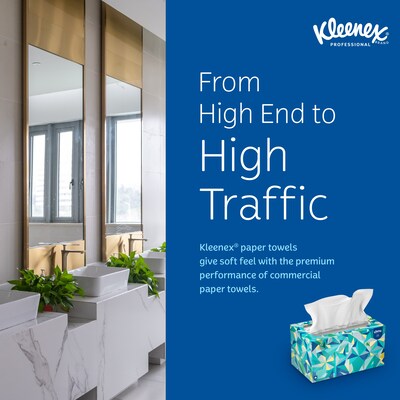 Kleenex Pop-Up Recycled Multifold Paper Towels, 1-ply, 120 Sheets/Pack, 1 Packs/Carton (01701)