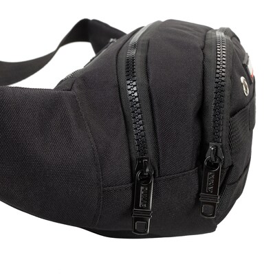 DUKAP Tango Polyester Waist Bag, Black (BDK-TAN-BLK)