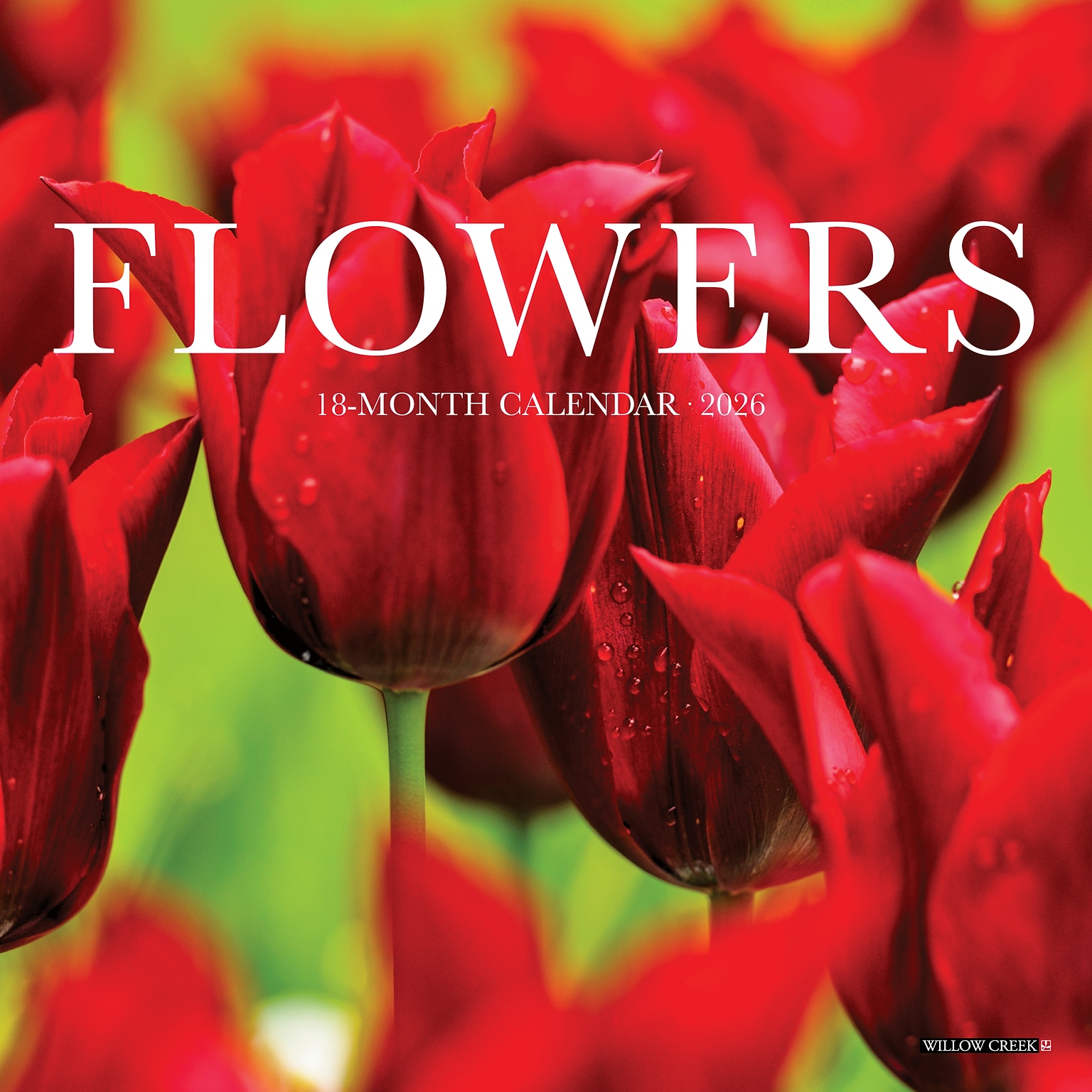 2026 Willow Creek Flowers 7 x 7 Monthly Wall Calendar (53584X)