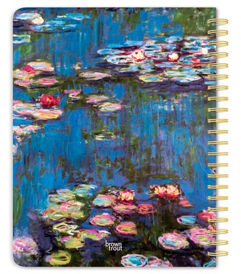 2026 BrownTrout Claude Monet 6.5 x 7.75 Weekly Planner (9798330707911)