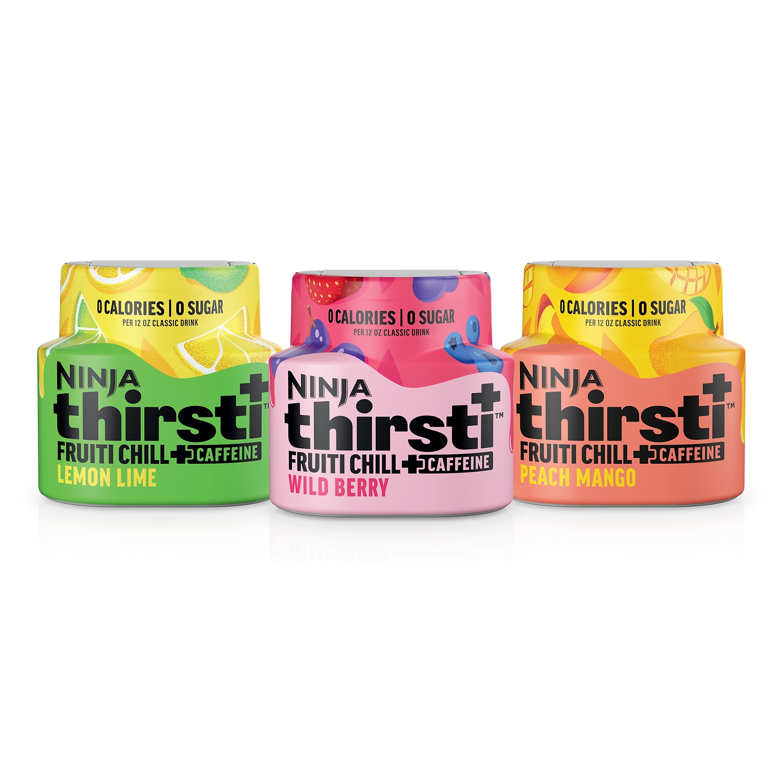 Ninja Thirsti Sugar-Free ENERGY Variety Pack Drink Mix Drops, 2.07 oz., 3/Pack (WCFV3)