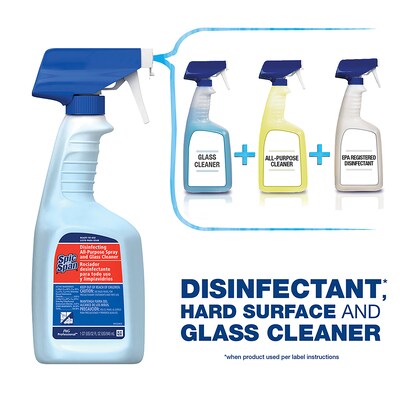 Spic & Span Professional Disinfectant All Purpose Spray & Glass Cleaner, 2 Gallons/Carton (32535)