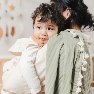 6-Layer Muslin Blanket Fern