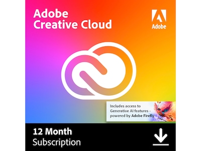 Adobe Creative Cloud for Windows/macOS, 1 User [Download]