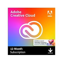 Adobe Creative Cloud for Windows/macOS, 1 User [Download]