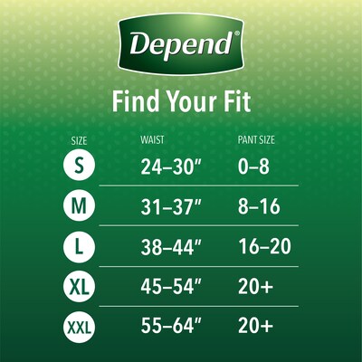 Depend Fit-Flex Adult Incontinence Underwear for Women, Disposable, Large, Blush, 72 Count (54198)