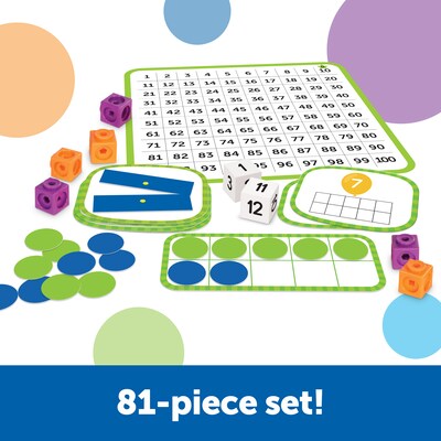 Learning Resources Skill Builders! Kindergarten Math, Multicolor (LER1248)