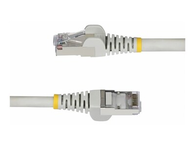 StarTech 100' Cat6A Ethernet Cable, 27AWG, Gray (NLGR-100F-6A-PATCH)