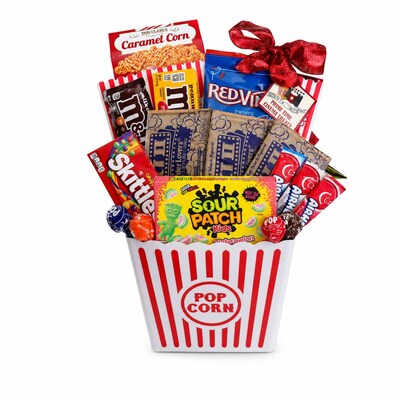 Alder Creek Everyday Assorted Movie Night Gift Basket (FG03068)