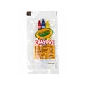 Crayola Washable Crayons, Assorted Colors, 3/Pack, 360 Packs/Carton (520743)