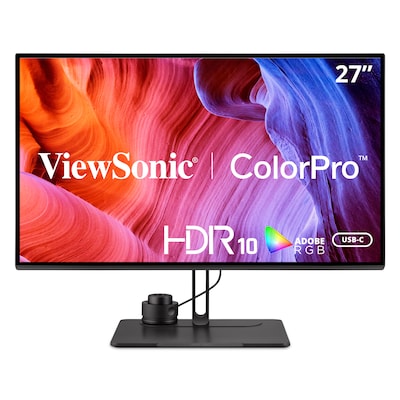 ViewSonic ColorPro 27 4K Ultra HD 60 Hz LED Monitor, Black (VP2786-4K)