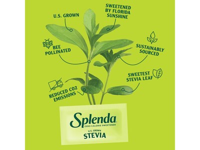 Splenda Stevia Sweetener Packet, 1000/Carton (SP11711001)