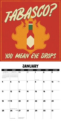 2026 Willow Creek The Tough Guy's Calendar 12" x 12" Monthly Wall Calendar (55953)