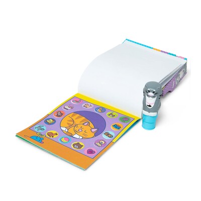 Melissa & Doug Sticker WOW! Activity Pad and Sticker Stamper, 8/Pack (50693)
