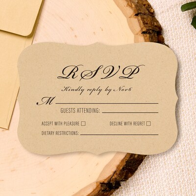 Avery Matte General Use Blank Cards, Kraft Brown, 200/Box  (95342)