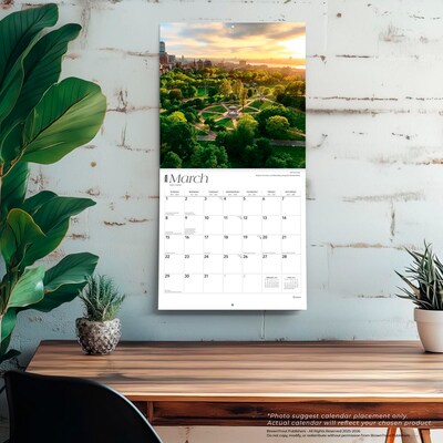 2026 BrownTrout Boston 12" x 12" Monthly Wall Calendar (9798330702572)