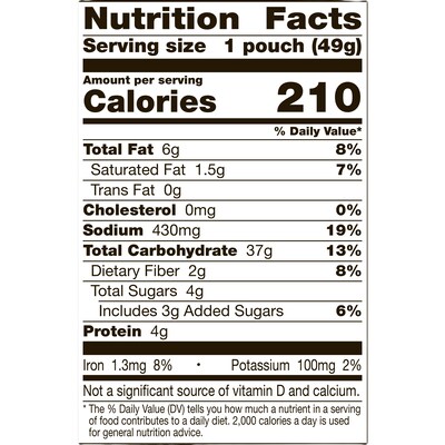 Chex Mix Traditional Savory Snack Mix, 1.75 oz., 60 Bags/Pack (GEM1240)