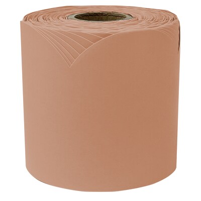 Carson Dellosa Education Rolled Scalloped Bulletin Board Border, 3" x 65', Cinnamon Spice, 3/Bundle (CD-108530-3)