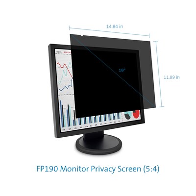 Kensington Anti-Glare Reversible Privacy Screen for 19 Monitor (5:4) (K55781WW)