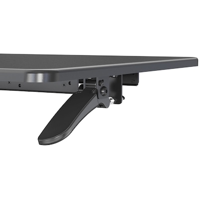 Lorell  Adjustable Large Desk Riser Monitor Stand, Up to 47" Monitor, Black (LLR99555)