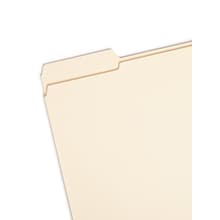 Smead File Folders, Reinforced 1/3-Cut Tab, Letter Size, Manila, 100/Box (10335)