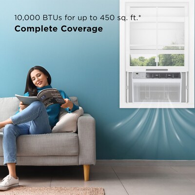 TCL 115-Volt 10,000 BTU Window Air Conditioner with Remote, White (H10W35W)