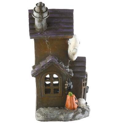 National Tree Company 6" Black Haunted House with LED Light (PG11-FJ60416-1)