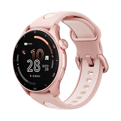 Cubitt AURA Pro Smartwatch, GPS, 36.32mm, Aluminum Case, Rose Gold Sport Band (CT-AURAP5)