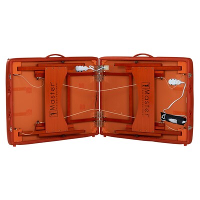 Master Massage Fairlane Therma-Top 28-Inch Portable Heated Massage Table Package, Cinnamon Color (26283)