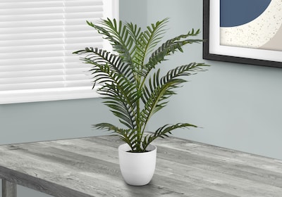 Monarch Specialties Inc. 28" Artificial Palm Tree in Pot (I 9508)