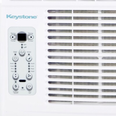 Keystone 14,500 BTU Window Air Conditioner with Remote, White (KSTAW14CE)