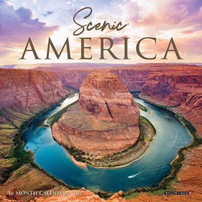2027 Willow Creek Scenic America 7 x 7 Monthly Wall Calendar (64191)
