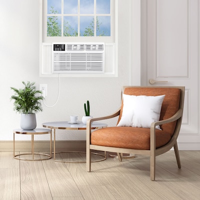 Whirlpool 115-Volt 8,000 BTU Window Air Conditioner with Remote, White (WHHW081AW)