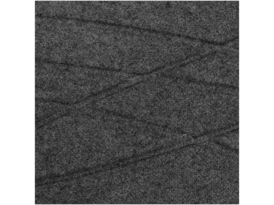 M + A Matting TuffComfort Anti-Fatigue Commercial Standing Desk Floor Mat, 2' x 3', Coal Black (5230232232107)