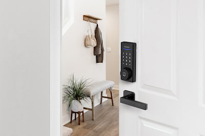 Philips Home Access 1000 Series Single Cylinder Electronic Deadbolt with Lever Set
