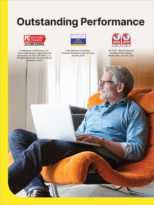 Norton 360 Deluxe for 1 User, Windows/Mac/Android/iOS, Product Key Card  (21392065)