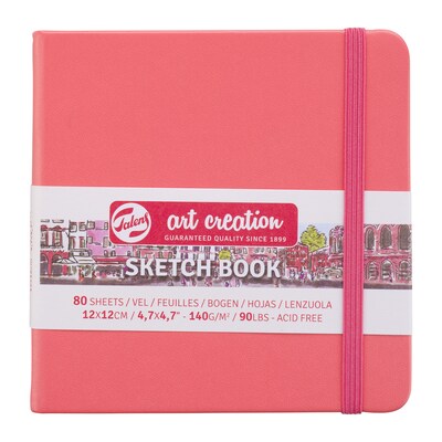 Talens Art Creation 4.7 x 4.7 Sketch Book, 80 Sheets/Book, 5/Bundle (TLN9314314M-5)