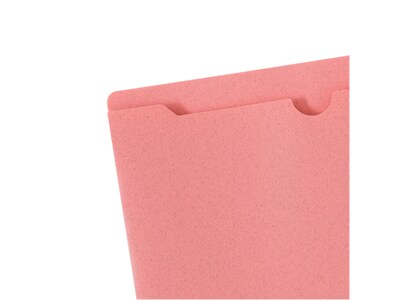 U Brands U-Eco Plastic File Jackets, 1" Expansion, Letter Size, Assorted Colors, 10/Pack (6595U01-12)