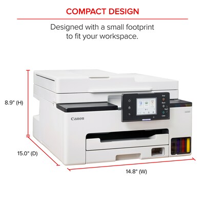 Canon MAXIFY GX2020 Wireless Color Inkjet Printer, All-In-One, Print, Scan, Copy, Fax (GX2020)