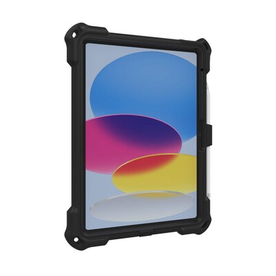 The Joy Factory aXtion Bold MPS 10.9" & 11" Lockable Rugged Case for iPad 10th Gen & (A16), Black (CWA653KL)